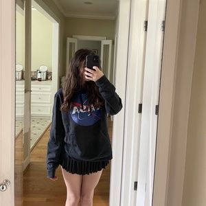 Black Nasa Sweatshirt